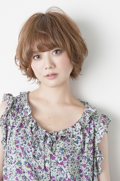 お手入れ簡単 ゆるふわボブ 原宿の美容室 Minx 原宿店のヘアスタイル Rasysa らしさ