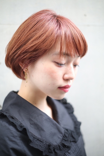 モダンショート 青山 表参道の美容室 Renjishi Aoyamaのヘアスタイル Rasysa らしさ