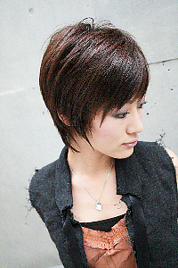 ショートカットはクールに 青山 表参道の美容室 Renjishi Aoyamaのヘアスタイル Rasysa らしさ