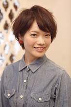 大人かわいいショート|R-DRESSER 山崎 佐枝子のヘアスタイル