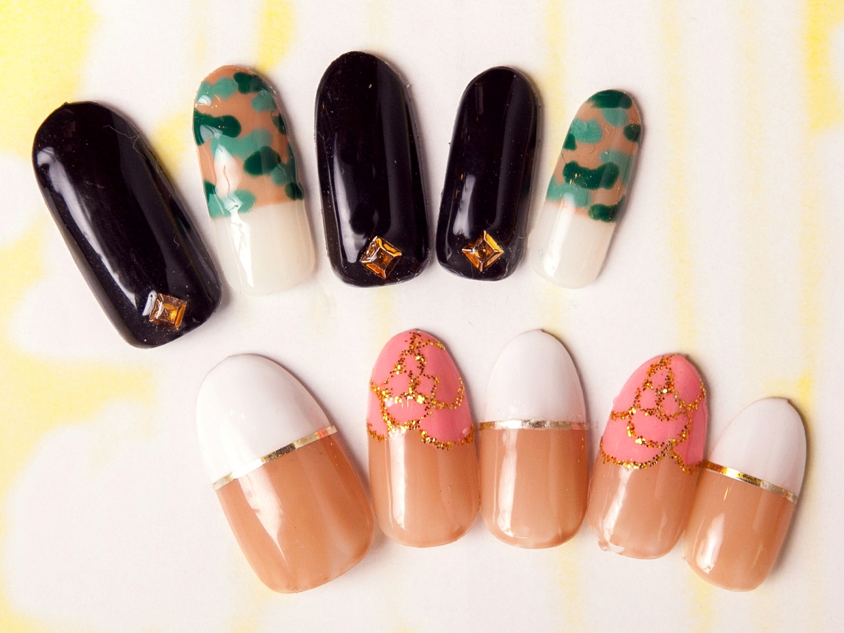 air heart Nail Design