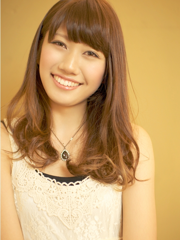 ニュアンスカールロングヘアー