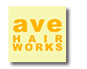ave HAIR WORKS  | アベヘアーワークス  のロゴ