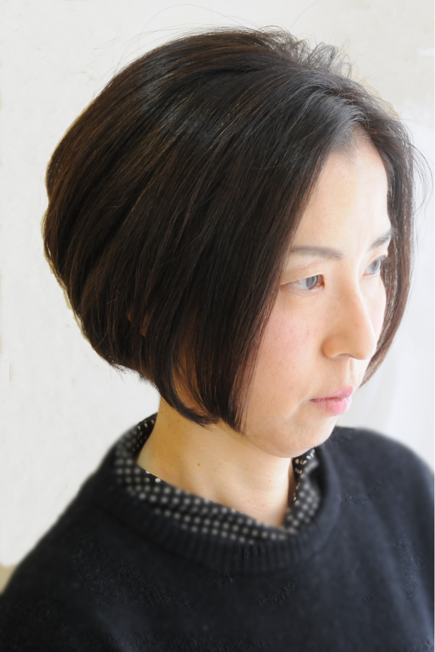 大人前下がりボブ☆の画像(2) ｜ 元町・石川町の美容室 brotoのヘアスタイル ｜ Rasysa（らしさ）