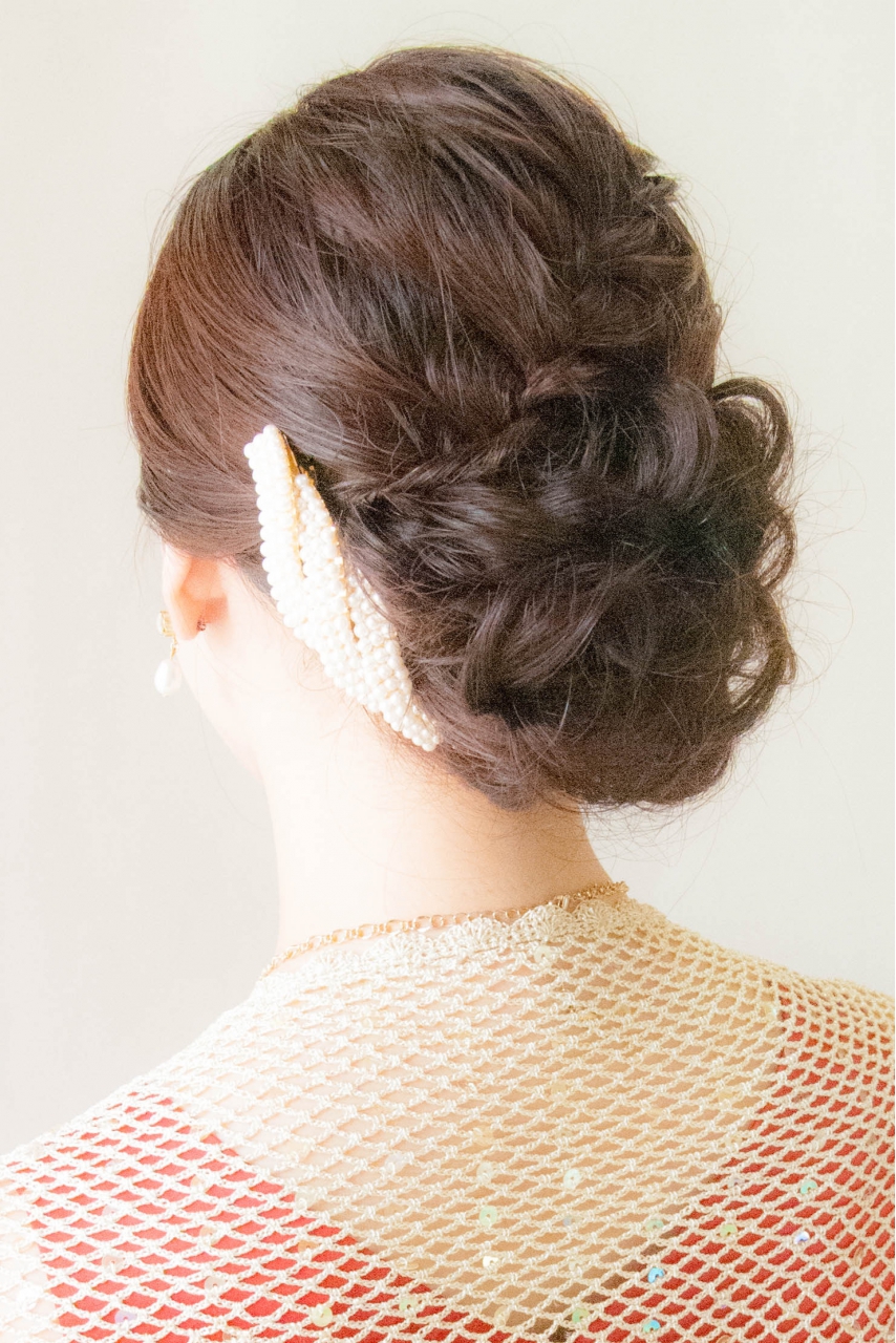 結婚式 二次会に☆クラシカルアレンジ♪の画像(1) ｜ 元町・石川町の美容室 brotoのヘアスタイル