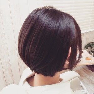 ショートボブ☆|aura hair maisonのヘアスタイル