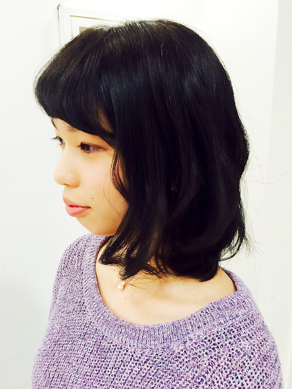 武井咲ちゃん風オンザ眉前髪！