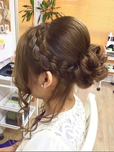 上品サイドアップ|Hair&Make ZEN 横浜店のヘアスタイル