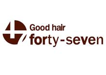 Good hair 47 forty-seven  | グッドヘアー フォーティーセブン  のロゴ