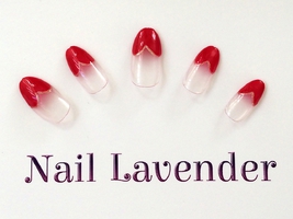 【ハートフレンチ】|Nail Lavenderのネイル