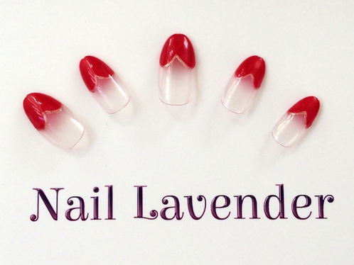 ハートフレンチ 埼玉県 春日部 久喜 羽生のネイルサロン Nail Lavenderのネイル Rasysa らしさ