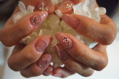 スカルプ ジェル 東京都 十条 赤羽 戸田のネイルサロン トータルビューティーサロン Angelica Nail のネイル Rasysa らしさ