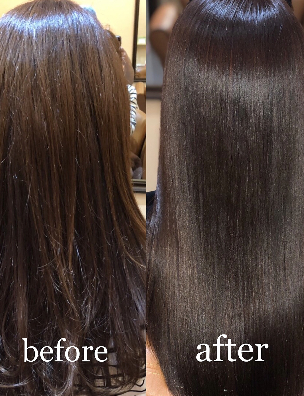 before after