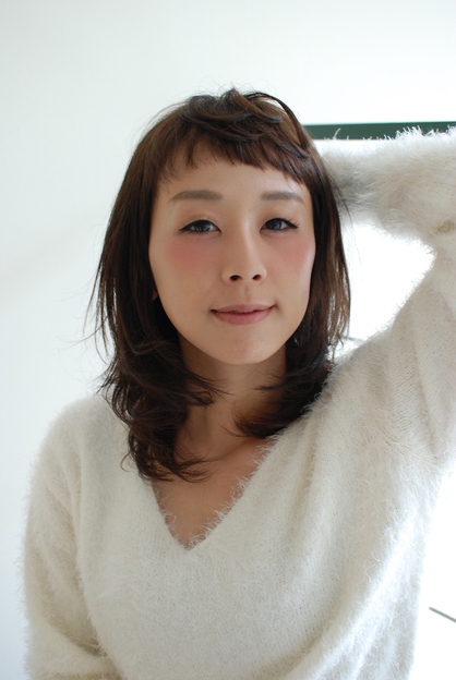 キュートミディアム 短めバング 千種 池下 本山の美容室 Mateca Hairのヘアスタイル Rasysa らしさ