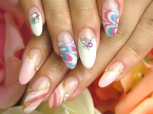 ネイルコレクション 大阪府 鳳 津久野 上野芝 百舌鳥のネイルサロン Nail Salon Cherishのネイル Rasysa らしさ