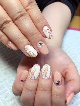 ネイル 大阪府 鳳 津久野 上野芝 百舌鳥のネイルサロン Nail Salon Cherishのネイル Rasysa らしさ