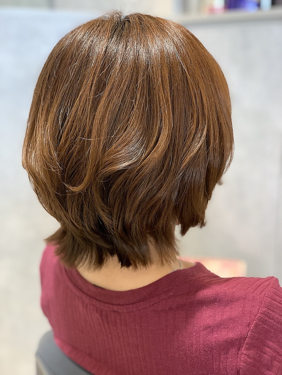 ミセスショートレイヤー 豊川 豊橋の美容室 E Style Lienのヘアスタイル Rasysa らしさ