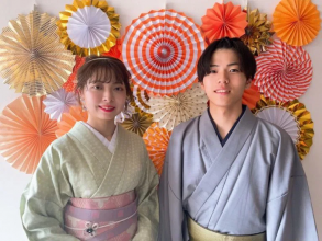 京都観光はカップルで着物/浴衣レンタル