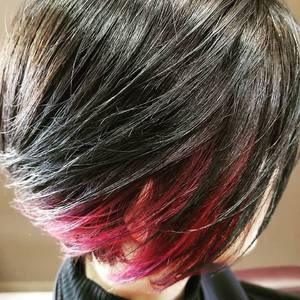 ヴァンパイアレッド|hair＆make Sawa 東御店のヘアスタイル
